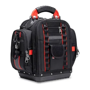 Compact Tool Backpack Handheld Tool Bag Thickened Wear-Resistant Snap Closure Model APJ627