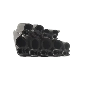 Composite Co-Extruded Rubber Strip, Custom Color and Hardness, Outdoor Building Sealing Profile