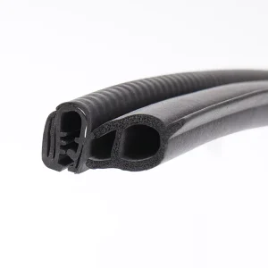 Composite EPDM Rubber Seal Strip with Steel Strip Anti Collision Sealing Strip