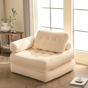 Convertible Foldable Frameless Vacuum Compression Module Combination Tatami Small Tofu Block Living Room Sofa