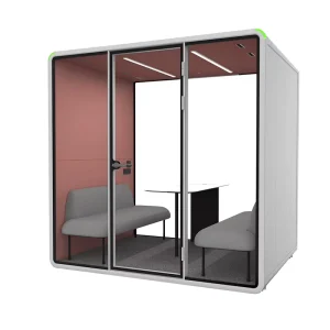 Corporate Work Pod Mute Soundproof Booth Acoustic Cabin For Shopping Mall Library School Common Zone