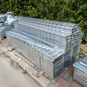 Corrosion Proof Ventilated Perforated Trough Stainless Steel Cable Tray & Cable Duct for Coastal Sites