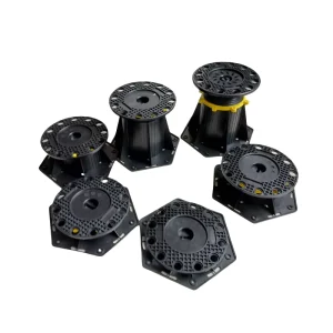 Corrosion-Resistant Adjustable Plastic Floor Support Base