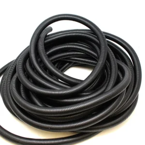 Corrugated PA Conduit Fireproof Flexible Plastic Electrical Cable Protection Sleeve