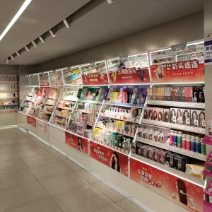 Cosmetic Display Stand and Lip Gloss Display Shelves