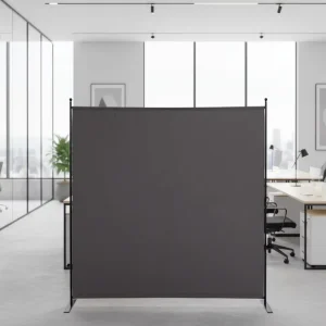 Cost effective Folding Room Partition Wall 180cm Wide Lightweight Portable Office Screen for Home Office & Commercial Use