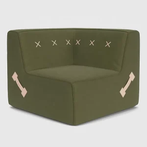 Creative Living Room Combination Sofa Corner Position Sofa Module Single Seat Sofa Removable Color Can Be Customized