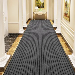 Cushioned Anti-Slip Runner Rug 2ft x 6ft with TPR Backing, Washable Indoor Outdoor