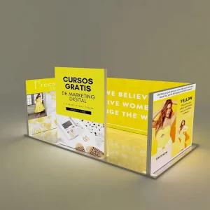 Custom 10X20 10X10 8X8 Mobile Modular Lightbox Tradeshow and Party Equipment Stand Booth Backdrop Display Trade Show Equipment Trade Show Display