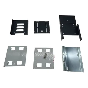 Custom 2.5 to 3.5 Inch SSD HDD Holder with Screws, Sheet Metal Mounting Bracket Adapter