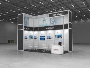 Custom 3x6m 4.5m Height Aluminum Standard Shell Booth Modular Trade Show Display Stand for Exhibition Expo