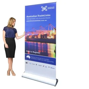 Custom 80 x 200 Roll-Up Banner Stand