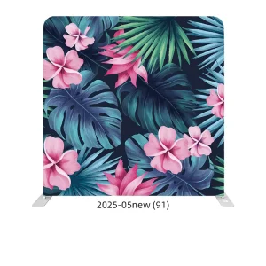 Custom 8×8 Double-Sided Tension Fabric Pillowcase Display Backdrop Stand with Aluminum Frame