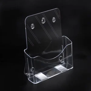 Custom A4, A5, and A6 Acrylic Brochure Holder and Leaflet Display Stand