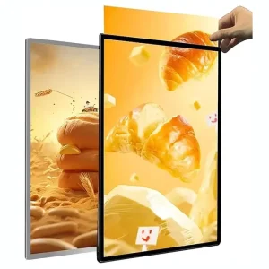 Custom A4 LED Panel Light Box with Portable Indoor Sign