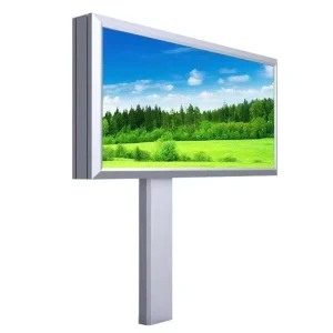 Custom Acrylic LED Light Box Waterproof Rectangle Sign 4500 Lux Portable Real Estate
