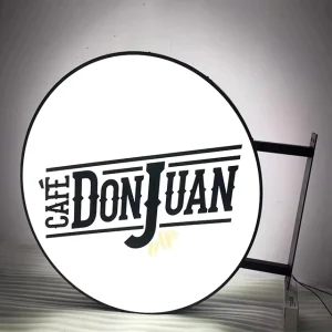 Custom Acrylic Rectangular Slim Light Box Sign