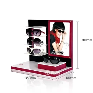 Custom Acrylic Sunglass Counter Display Rack for Retail Stores
