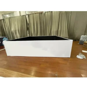 Custom Aluminum Alloy Frame Waterproof Lightweight Stretched Fabric Trade Show Booth Ceiling Hanging Banner Sign