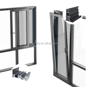 Custom Aluminum Alloy Profile For Casement Sliding Windows And Doors With Bending Cutting Welding Services 6000 Series