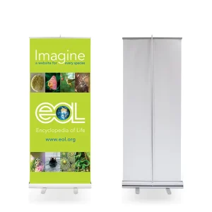 Custom Aluminum Base 80 x 200 cm Roll-Up Banner Display with Custom Image