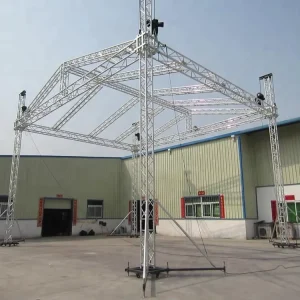 Custom Aluminum Stage Frame Truss System for Exhibitions
