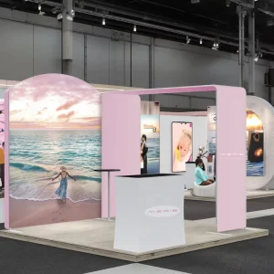 Custom Arch Aluminum Exhibition Booth