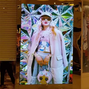 Custom Backlit Fabric LED Light Box Display Tool-Free Graphic
