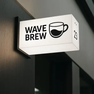 Custom Beer LED Display Blister Light Box Shop Signage