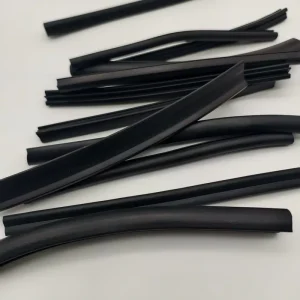 Custom Black EPDM Door Seals Extruded Rubber Strips Anti collision Dustproof Weather Stripping Eco friendly & Cuttable