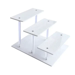 Custom Clear Acrylic Multi-Tier Display Riser Stand