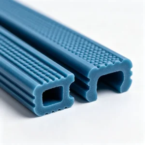 Custom Color Plastic Extrusion Parts TPE Elastic Anti collision Extrusion Strips Protective Profiles Extrusion Molding Service