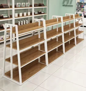Custom Cosmetic and Makeup Display Rack for Beauty Shops