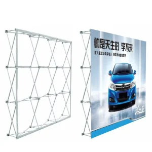Custom Design Aluminum Pop-Up Trade Show Display Wall Stand for Outdoor Events