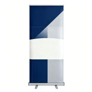 Custom Design Outdoor Advertising Aluminum Adjustable Heavy-Duty Retractable Roll-Up Banner Stand