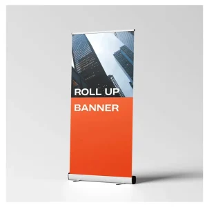 Custom Design Retractable Roll Up Banner Stand with Padded Canvas