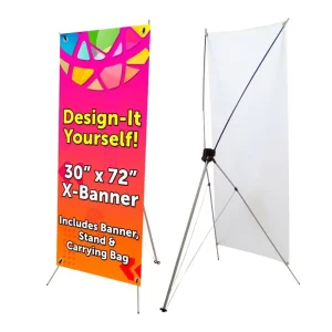 Custom Design X Stand Banner Display Good Quality Stands for Exhibition and Advertising X Banner With Stand