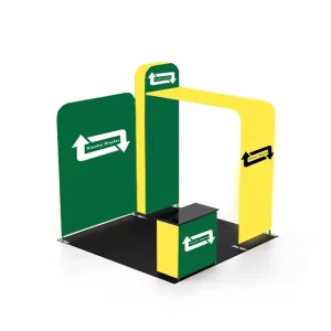 Custom Designed Portable Aluminum Exhibition Booth Displays Stand Equipment for Promotional Events