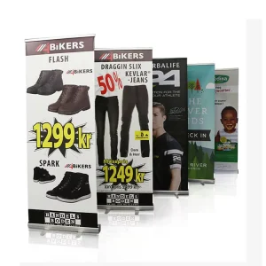 Custom Digital Printing Portable Retractable Roll-Up Banner