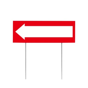 Custom Directional Yard Sign with Arrows Outdoor Sign Board for Lawn and Garden