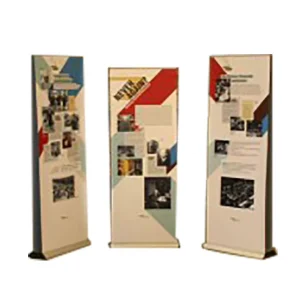 Custom Double-Sided Indoor Aluminum Roll-Up Banner Stand