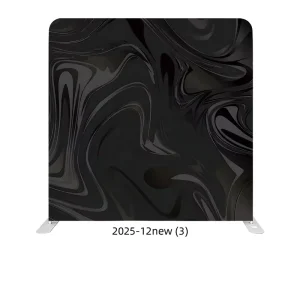 Custom Double-Sided Printed Polyester Stretch Cloth Photo Booth Backdrop with Aluminum Frame