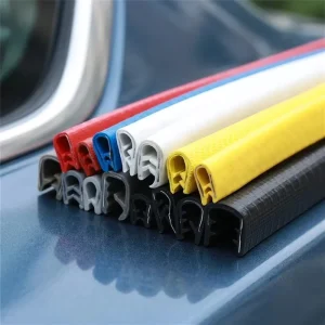 Custom EPDM Foam Car Door Edge Guard U Shape Rubber Seal Strip Anti Collision Scratch Protector for Auto Doors
