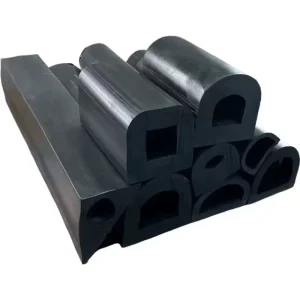 Custom EPDM Moulded Anti Collision Seal Strip Waterproof Dock Protection for Speedboats Ships