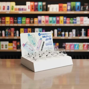 Custom Eco-Friendly Acrylic Counter Display Stand for Smart Devices and Electronic Products