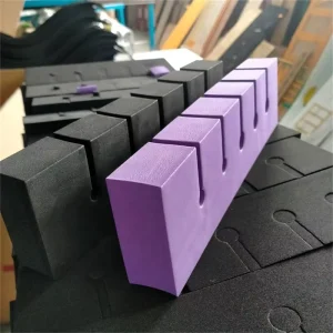 Custom Eco Friendly Anti Collision EVA Foam Dunnage Card Rack Strips Non Slip Protective Cushioning Various Colors