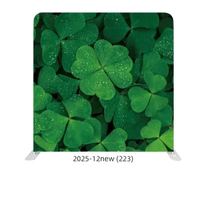 Custom Flower Photo Booth Stretch Fabric Backdrop with Portable Aluminum Frame