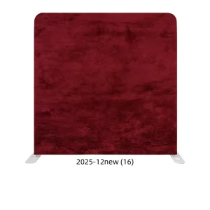 Custom Full-Color Printed Stretch Fabric Backdrop Curtain with Aluminum Frame