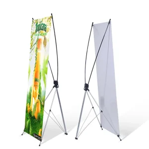 Custom Graphic X Banner Display X 200cm Roll up Banner Stand Factory Price 85cm Non woven Fabric Bags YZ Display 0.7kg