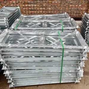 Custom Heavy Galvanized Steel Roof Truss for Building Materials, Bridges, Cutting and Welding Service, ASTM Standard